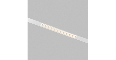 Трековый однофазный светильник Denkirs Simple Grill DK8101-WH