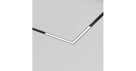 Трековый угловой светильник Denkirs Smart Linear Zigbee DK8314-BK