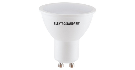 Лампа светодиодная Elektrostandard GU10 9W 6500K матовая 4690389066344