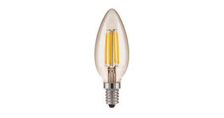 Лампа светодиодная филаментная Elektrostandard BLE1409 E14 9W 3300K прозрачная 4690389150678