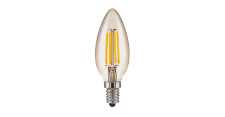 Лампа светодиодная филаментная Elektrostandard BLE1409 E14 9W 3300K прозрачная 4690389150678