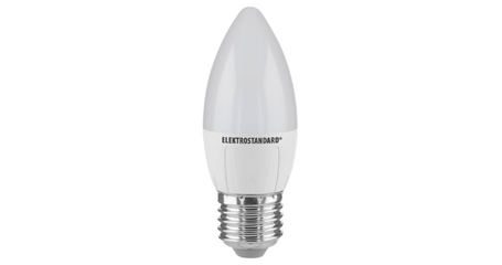 Лампа светодиодная Elektrostandard E27 8W 4200K свеча матовая 4690389152344