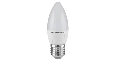 Лампа светодиодная Elektrostandard E27 8W 6500K свеча матовая 4690389152351