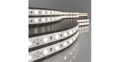 Светодиодная лента Elektrostandard 24V 14,4W 60Led 5050 IP65 теплый белый, 5м 4690389167737