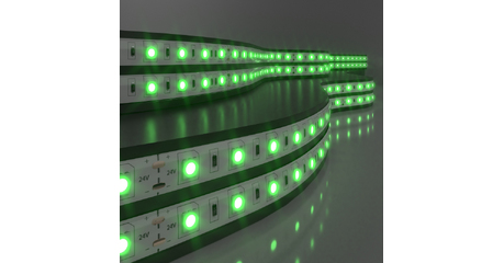 Светодиодная лента Elektrostandard 24V 14,4W 60Led 5050 IP65 зеленый, 5м 4690389167768