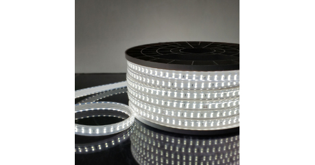 Светодиодная лента Elektrostandard 220V 18W 180Led 2835 IP65, холодный белый, 50 м, двухрядная 4690389170041