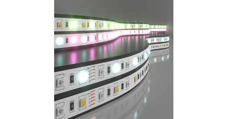 Светодиодная лента Elektrostandard 24V 14,4W 60Led 5050+5050 IP20 MIX RGB/холодный белый, 5м 4690389172274