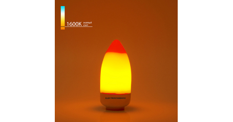 Светодиодная лампа Elektrostandard свеча матовая E14 3W 1600K 4690389174278