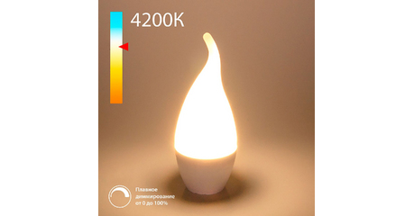 Светодиодная диммируемая лампа Elektrostandard E14 7W 4200K 4690389196560 a063764