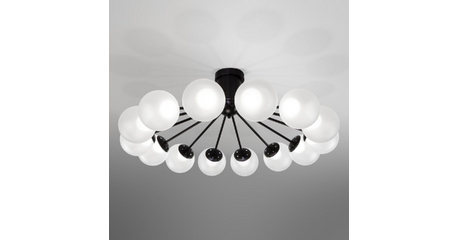 Потолочная люстра Eurosvet Vinter 201057 LED черный a072623