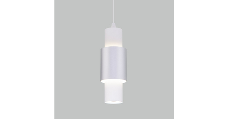 Подвесной светильник Eurosvet Bento 50204/1 LED белый/матовое серебро