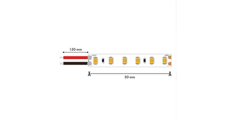 Светодиодная лента Favourite 24В SMD2835 9,6Вт/м 4000K 5м IP20 2001-41020