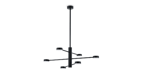 Люстра на штанге Freya Tactic FR5363CL-06B