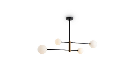 Люстра на штанге Freya Sphirity FR5376CL-04B