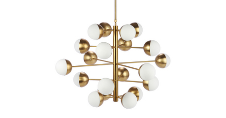 Люстра на штанге ImperiumLoft Italian Globe 75117-22