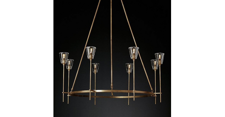 Подвесная люстра ImperiumLoft Torche De Verre 75676-22