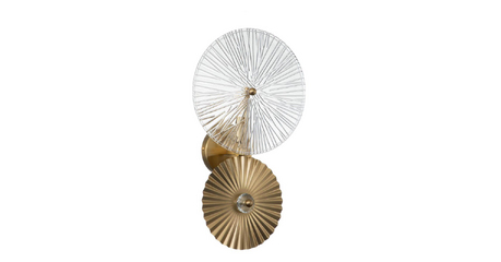 Настенный светильник Indigo Miele 12021/B/1W Brass V000023