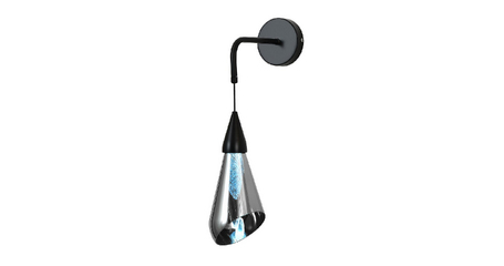 Бра Indigo Riflesso 11049/1W Black V000111L