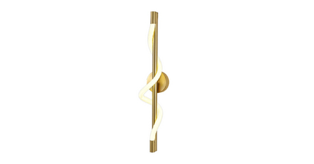 Настенный светильник Indigo Intreccio 14025/1W Brass V000142L