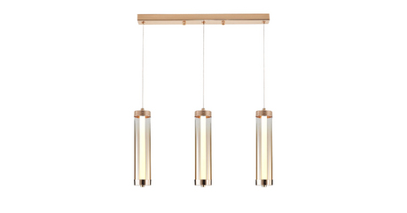 Подвесной светильник Indigo Rilucente 11061/3P Gold V000150L