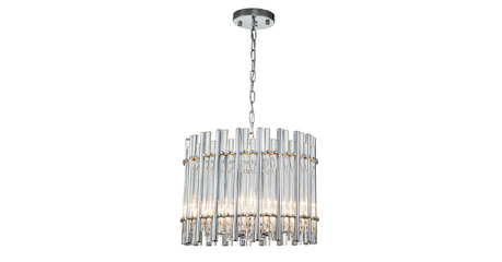 Подвесная люстра Indigo Violino 12025/5P Chrome V000307