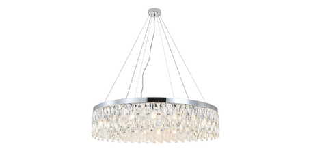 Подвесная люстра Indigo Anna 12029/18P Chrome V000498