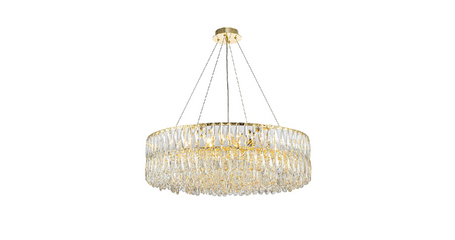 Подвесная люстра Indigo Vortice 12050/18P Gold V000598