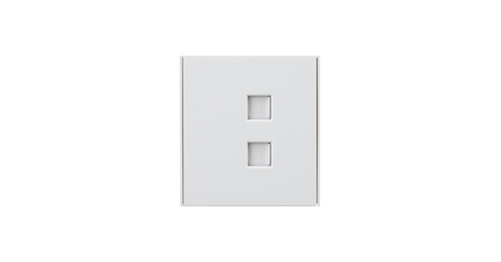 Розетка STRONG компьютерная двойная RJ45+RJ45 кат6 с/у жемчуг KRANZ KR-78-0725-4