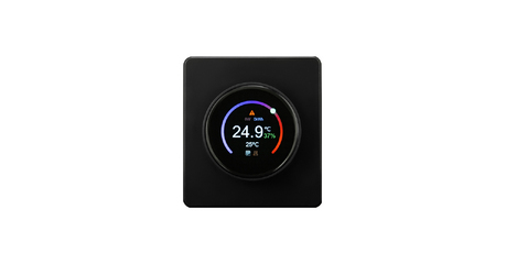 Терморегулятор ROUND Wi-Fi с/у оникс KRANZ KR-78-0728-3