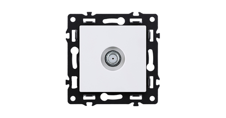 Розетка TV, белый Kollinger Asthetik AS-020WH