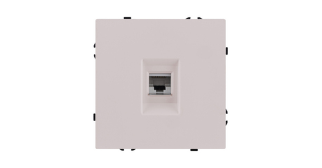 Розетка Ethernet RJ45 Cat.6, кашемир матовый Kollinger Eclipse EC-017CM