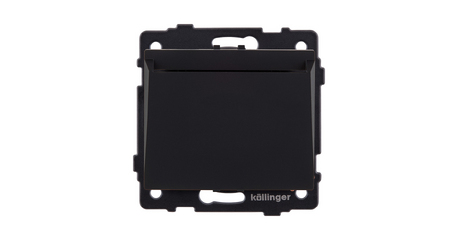Карточный выключатель механический, черный матовый Kollinger REA-041BM для Aspekt, Eleganz, Reflex
