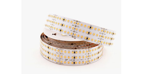 Светодиодная лента LEDS POWER трехрядная 2835 528/м (48Вт/м) 24В теплая LUX160 006307