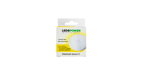 Светодиодная лампа LEDS POWER GX53 10Вт 3000К 006956