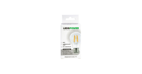 Светодиодная лампа LEDS POWER Filament A60 E27 12Вт 4000К 007144