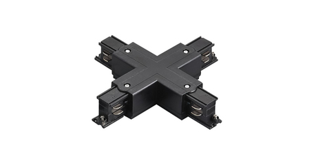 Соединение крестовое с подводом питания к треку 5040xx-(F)/(R) Lightstar Quattro 504147-FR