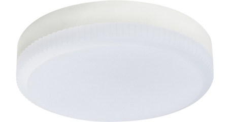 Лампа светодиодная Lightstar LED GX53 8W 4000K таблетка белая 943084