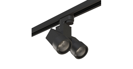 Трековый светильник Lightstar Track 1 black A1T051037 (592027+051037)