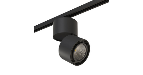 Трековый светильник Lightstar Track 1 black A1T214817 (592061+214817)
