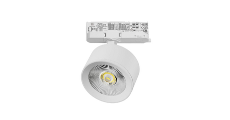 Трековый трехфазный светильник Quattro LED с адаптером Lightstar Alta Pro A5546QT