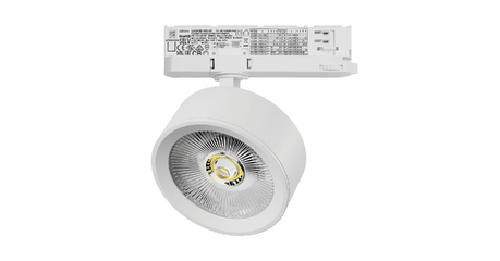 Трековый трехфазный светильник Quattro LED с адаптером Lightstar Alta Pro A5636QT