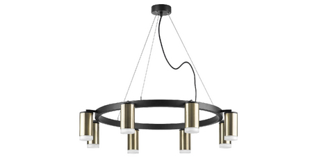 Подвесная люстра Lightstar Rullo (571018+214431-8+202430-8) LR0183180