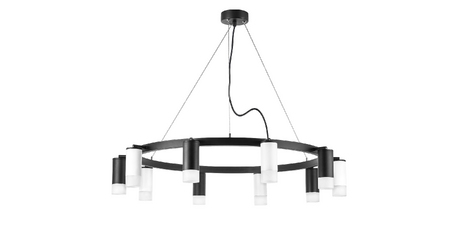 Подвесная люстра Lightstar Rullo (571020+214437-5+214436-5+202431-10) LR0203753651