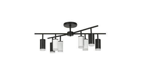Люстра на штанге Lightstar Rullo LR7283743640 (571728+214437-4+214436-4+202430-8)