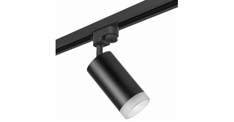 Трековый светильник Lightstar Track 1 black R1T43730 (214437+592057+202430)