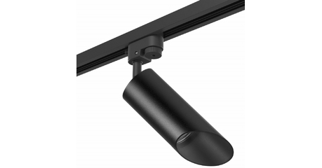 Трековый светильник Lightstar Track 1 black R1T43737 (214437+592057+201437)