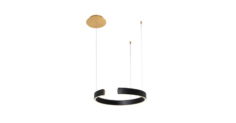 Подвесной светодиодный светильник Loft IT Ring 10025/400 Black