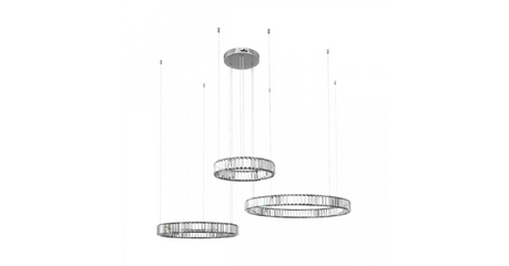 Подвесная люстра Loft IT Crystal ring 10135/3 Chrome