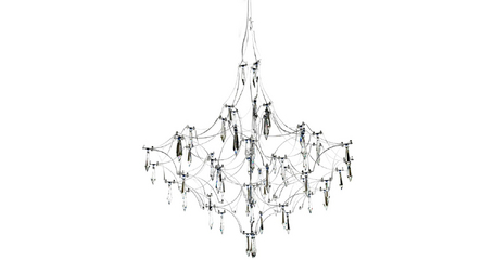 Подвесная люстра Loft IT Mira 10259/800 Silver Asfour