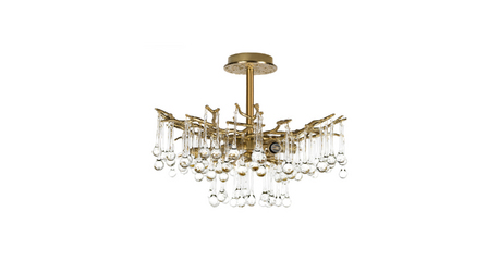 Люстра на штанге Loft IT Coral 10351/460C AB